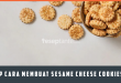 Resep Cara Membuat Sesame Chesee Cookies Anti Gagal